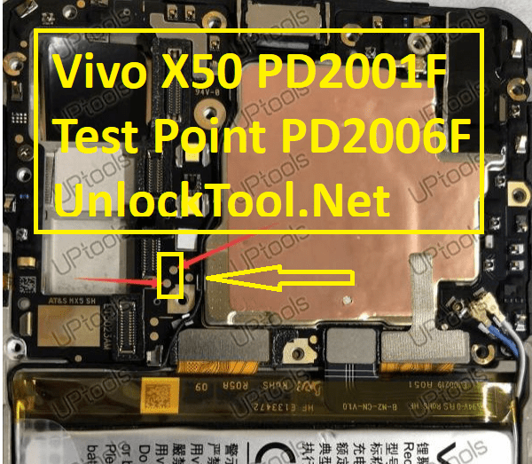 Vivo X50 Test Point / EDL Point